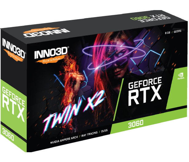 INNO3D GeForce RTX 3060 Twin X2 OC 8GB GDDR6 - 1086681 - zdjęcie 4